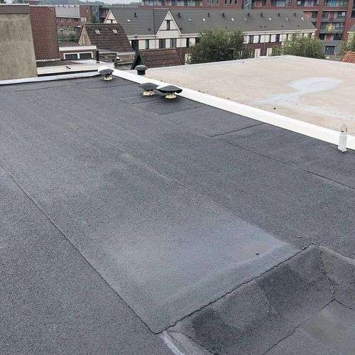 Een nieuw bitumen dak in Gemert Een nieuw bitumen dak in Gemert